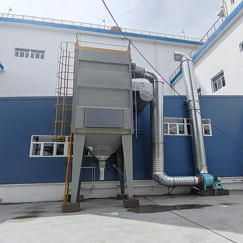 Sintered plate dust collector 1